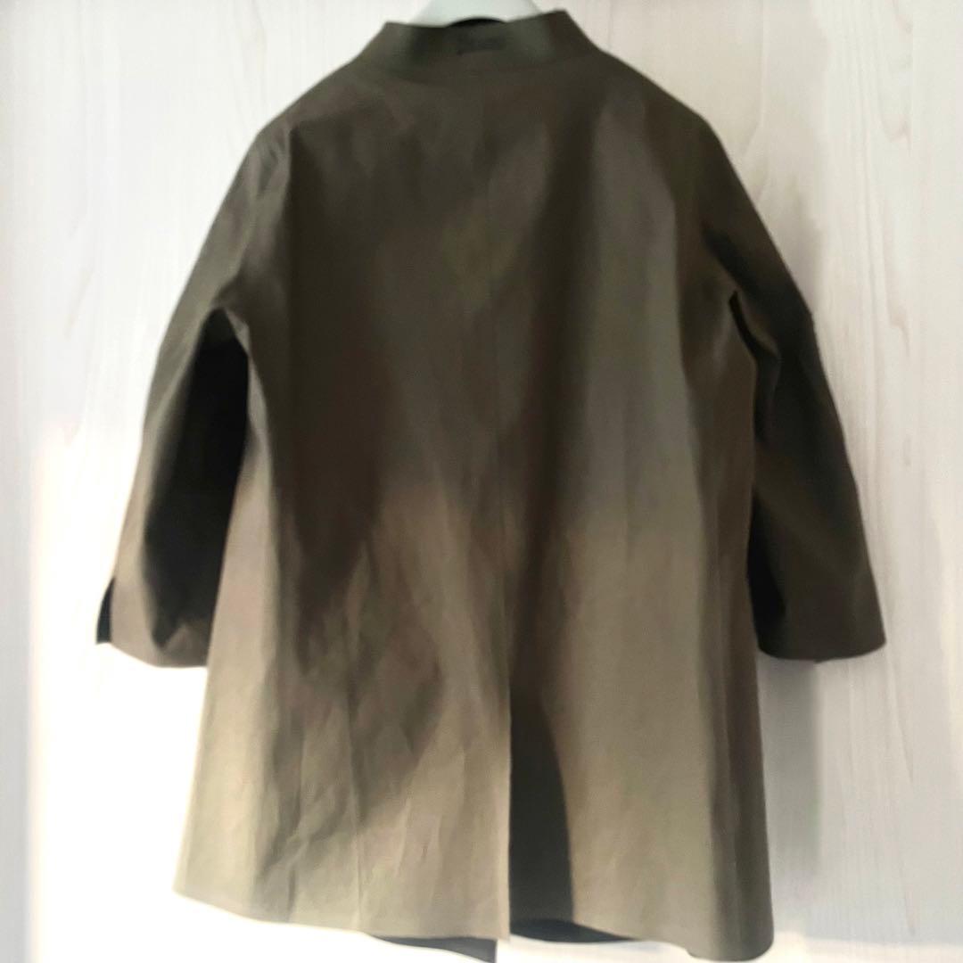 HERNO ヘルノ リバーシブルコート40 カーキ×黒 未使用タグ付