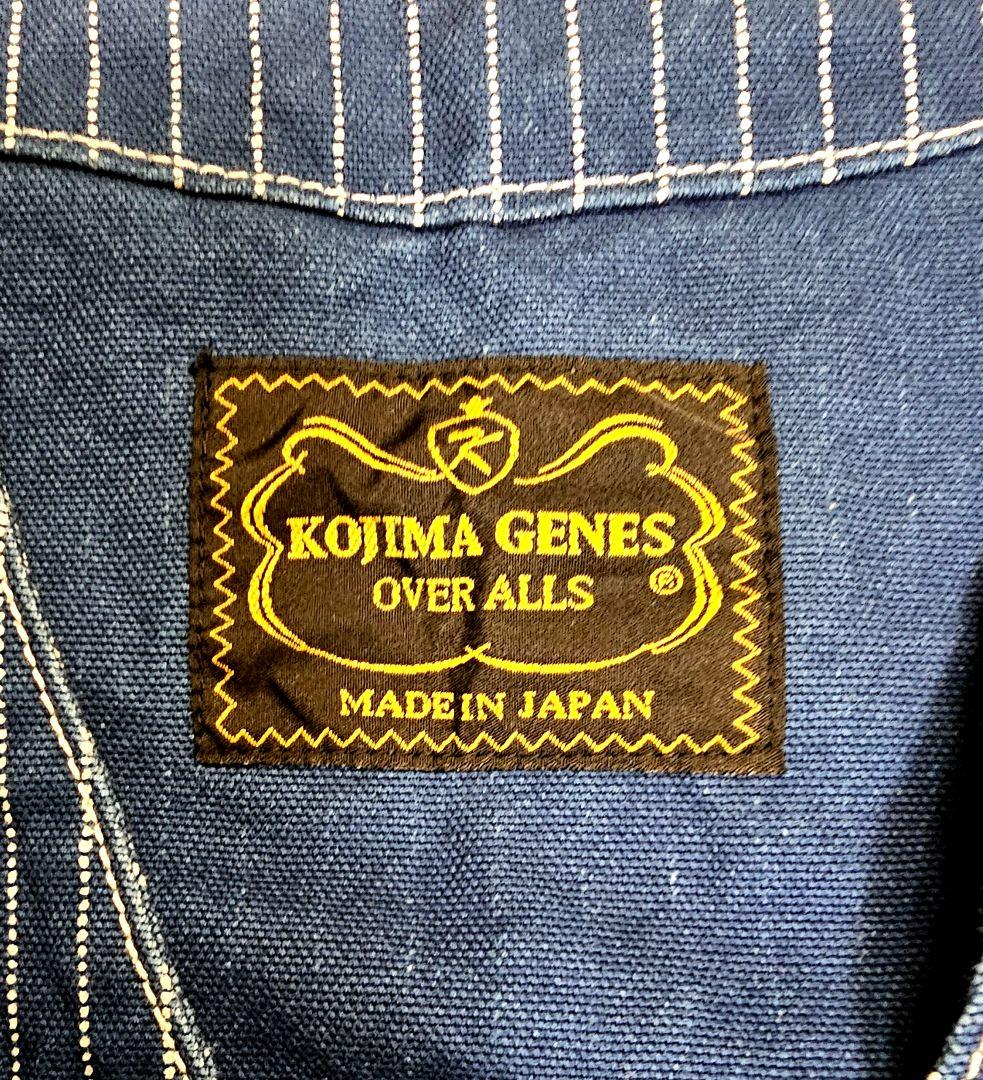 KOJIMA GENES 児島ジーンズ ウォバッシュストライプ ワークベスト