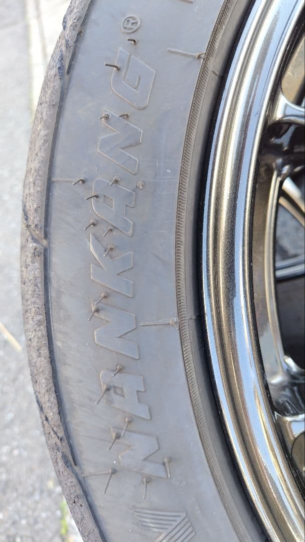 中古タイヤ２本 225/45R17 NANKANG NS-2R