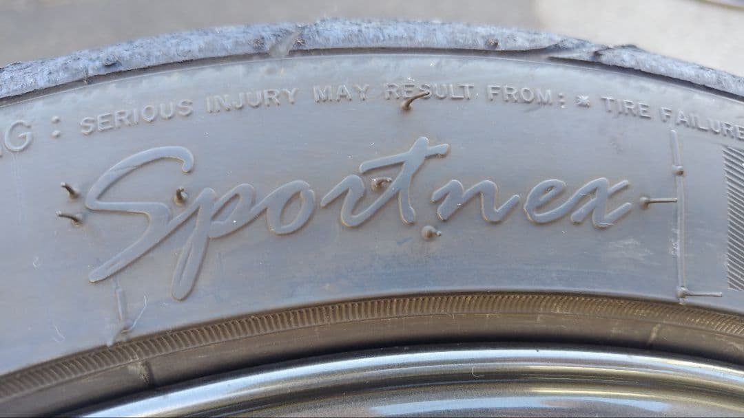 中古タイヤ２本 225/45R17 NANKANG NS-2R