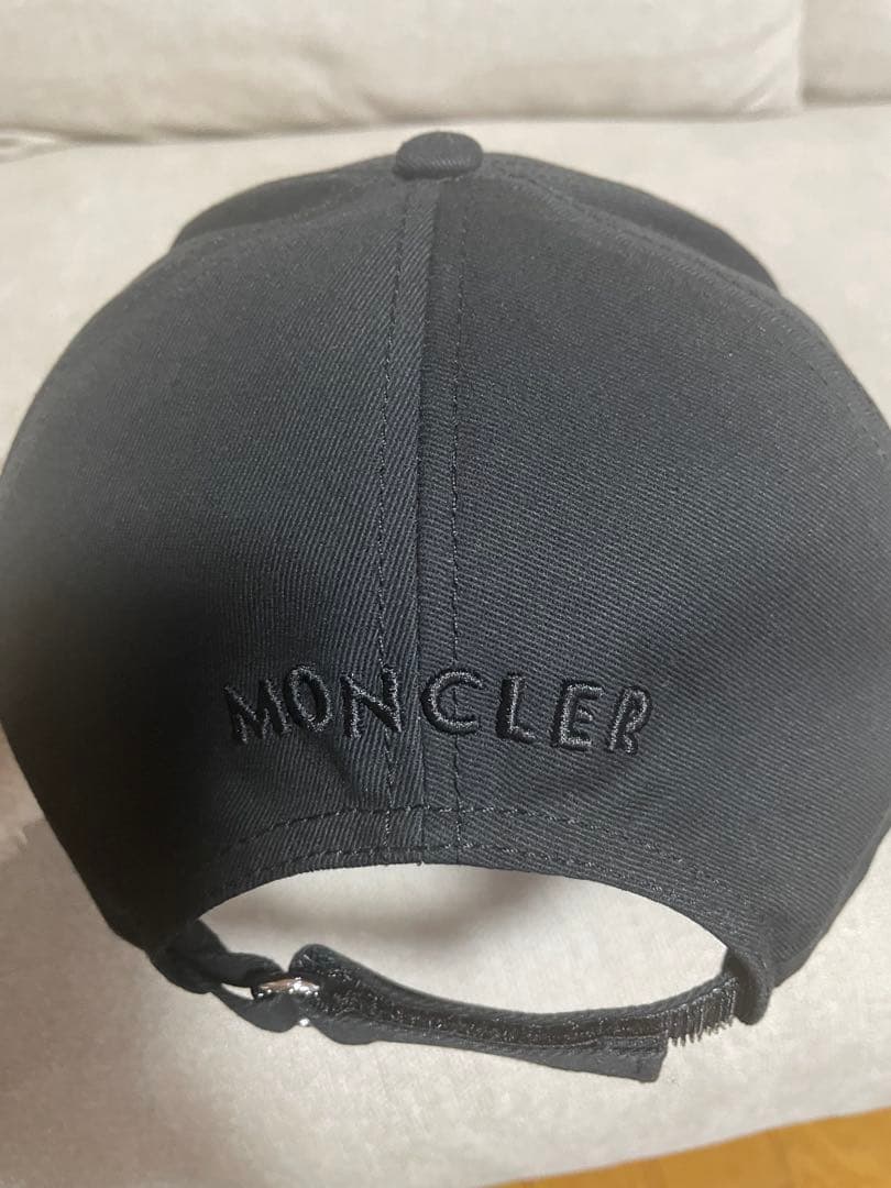 MONCLER ネイビー　ベースボールキャップ