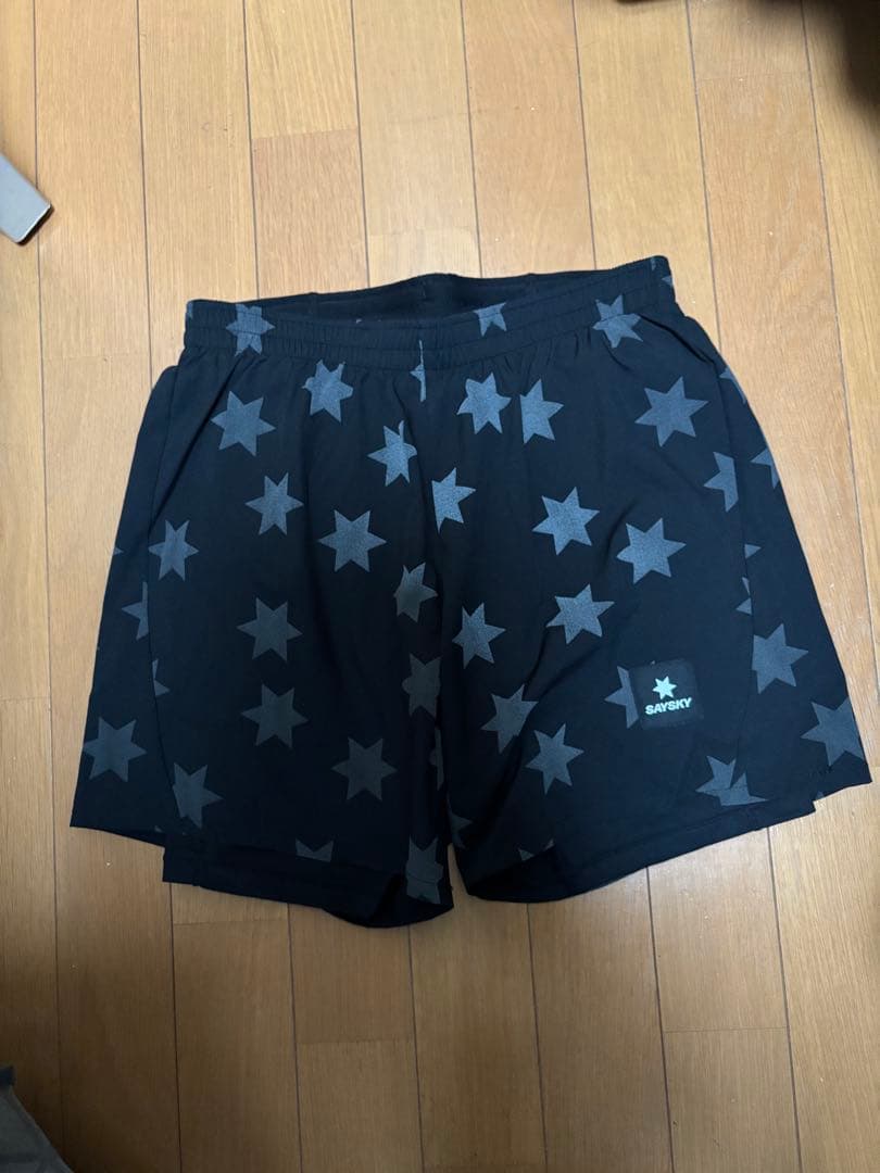 未使用　saysky ショーツ　XS タイツ　ランニング　ショートパンツ