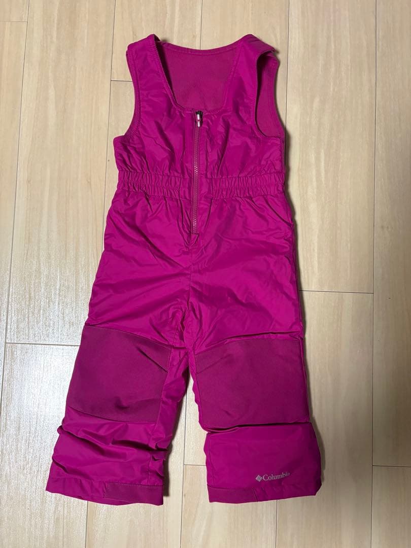Columbia コロンビア　スキーウェア 上下セット ピンク　キッズ　3T
