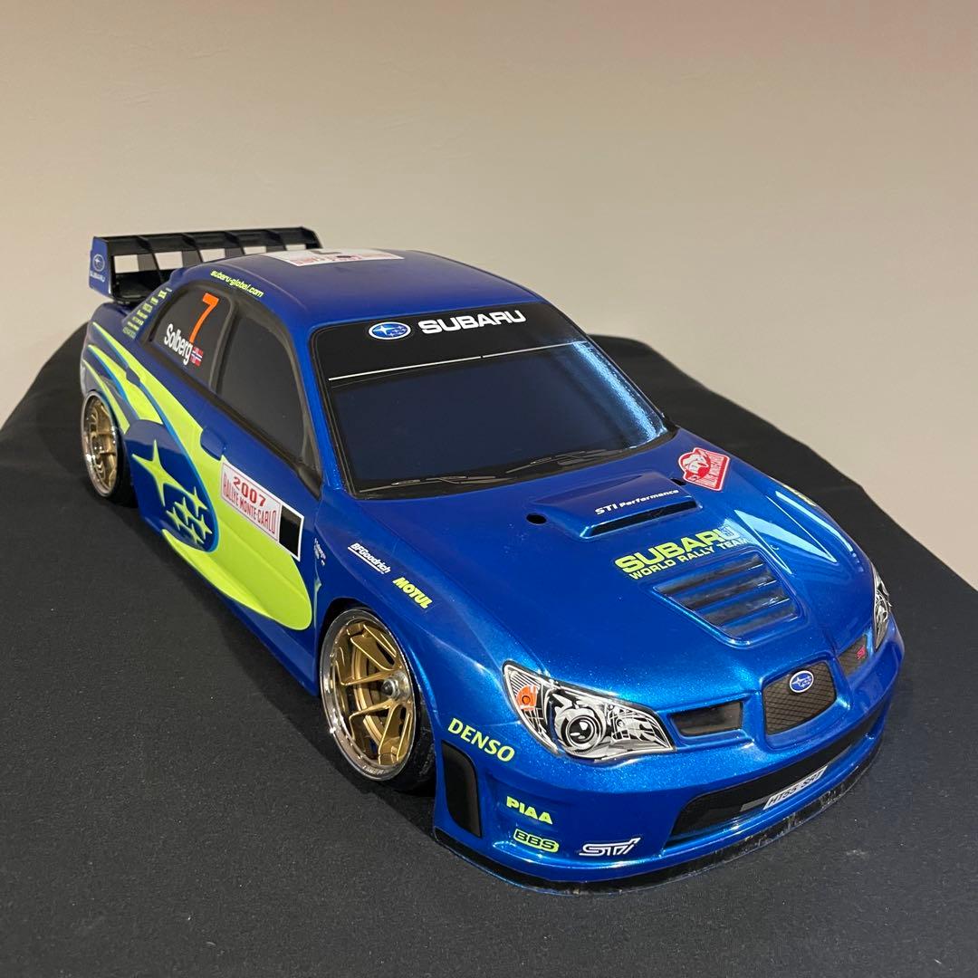 タミヤ　スバル　インプレッサ　1/10 ラジコンボディ　 塗装済　ラリー 塗装済