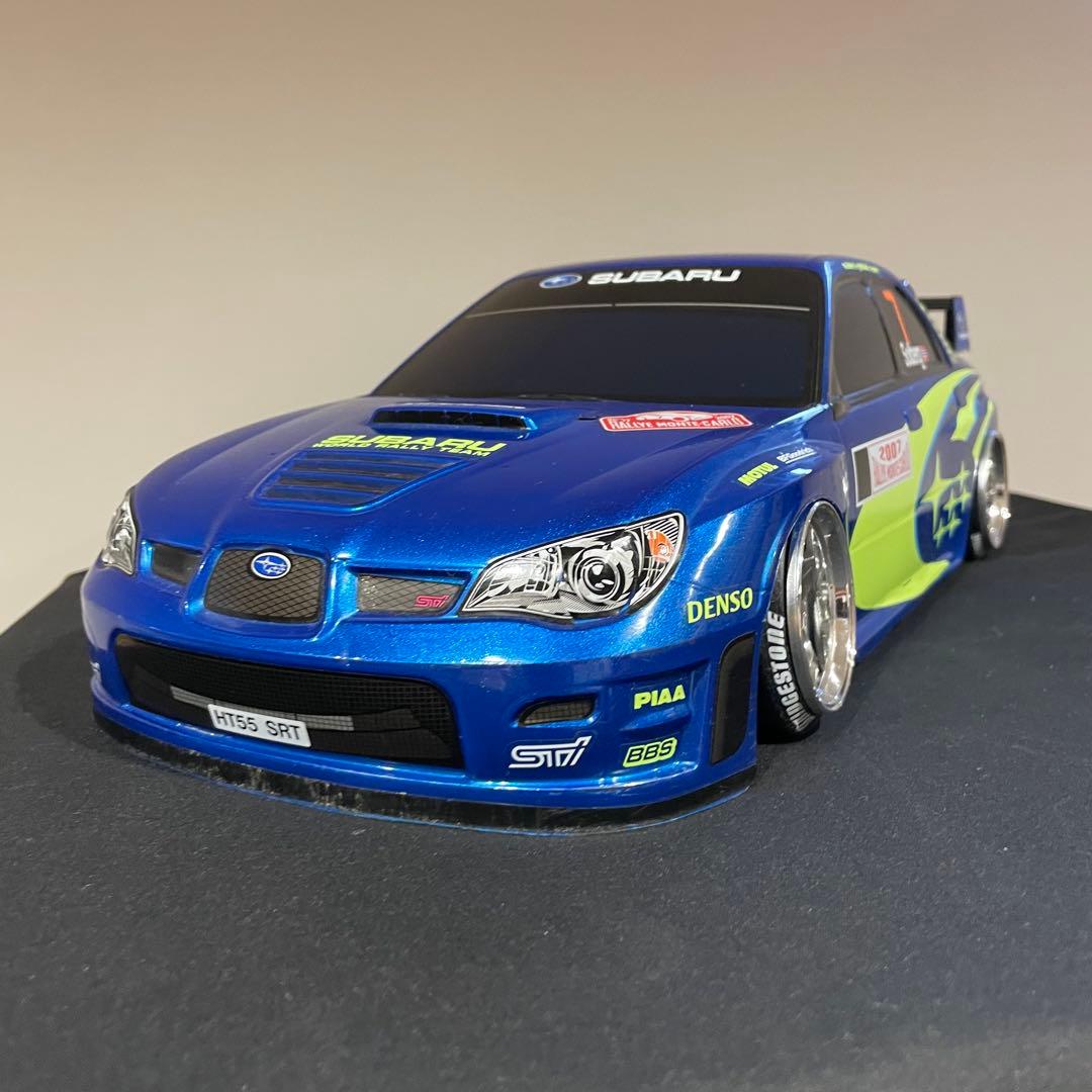タミヤ　スバル　インプレッサ　1/10 ラジコンボディ　 塗装済　ラリー 塗装済