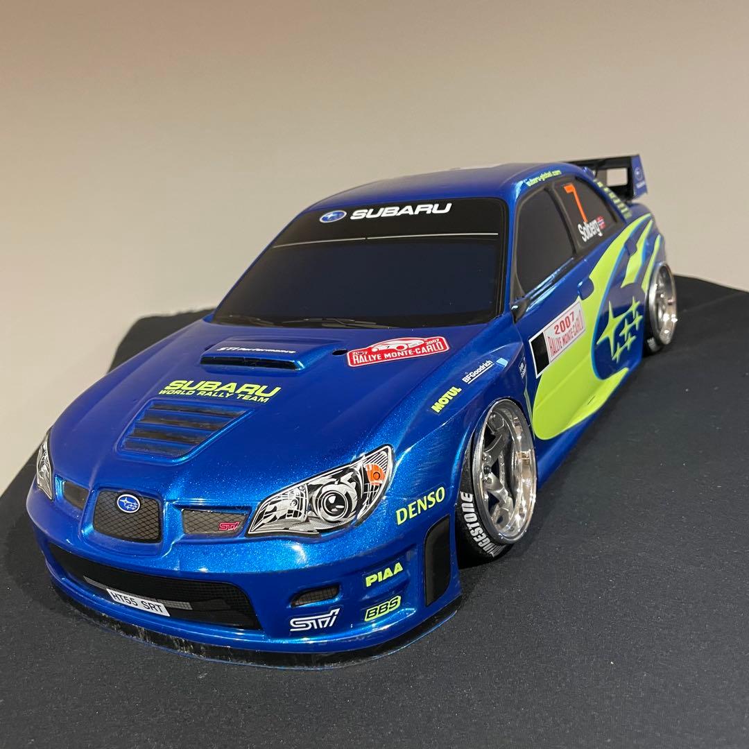 タミヤ　スバル　インプレッサ　1/10 ラジコンボディ　 塗装済　ラリー 塗装済