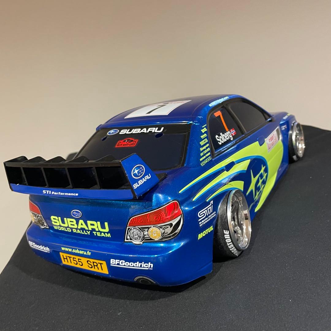 タミヤ　スバル　インプレッサ　1/10 ラジコンボディ　 塗装済　ラリー 塗装済