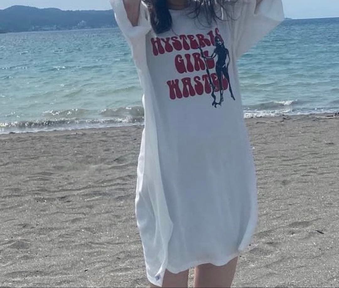 【即完売モデル】HYSTERIC GLAMOUR ガールプリント Tシャツワンピ