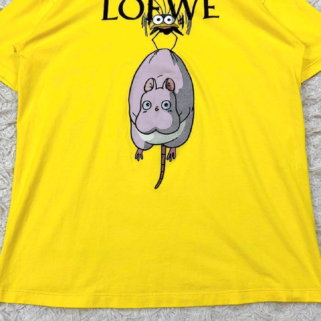 美品 ロエベ スタジオジブリ コラボ 千と千尋の神隠し Tシャツ XS イエロー