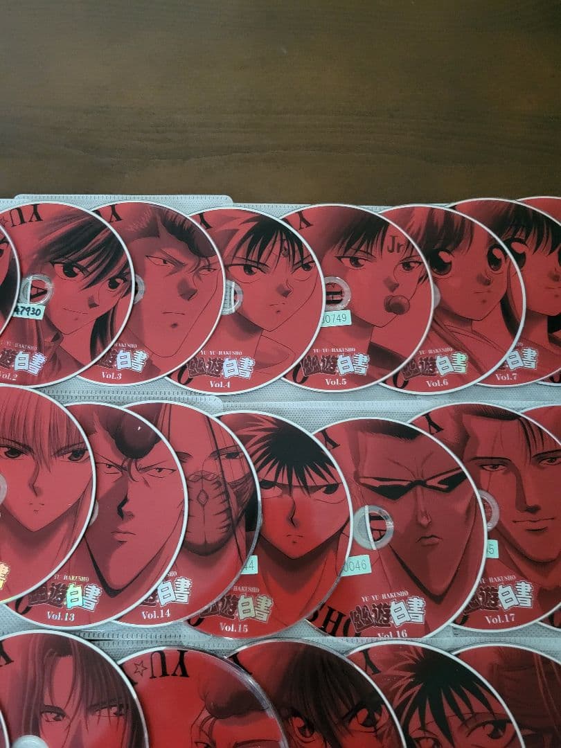 幽☆遊☆白書レンタルDVD 全28巻セット