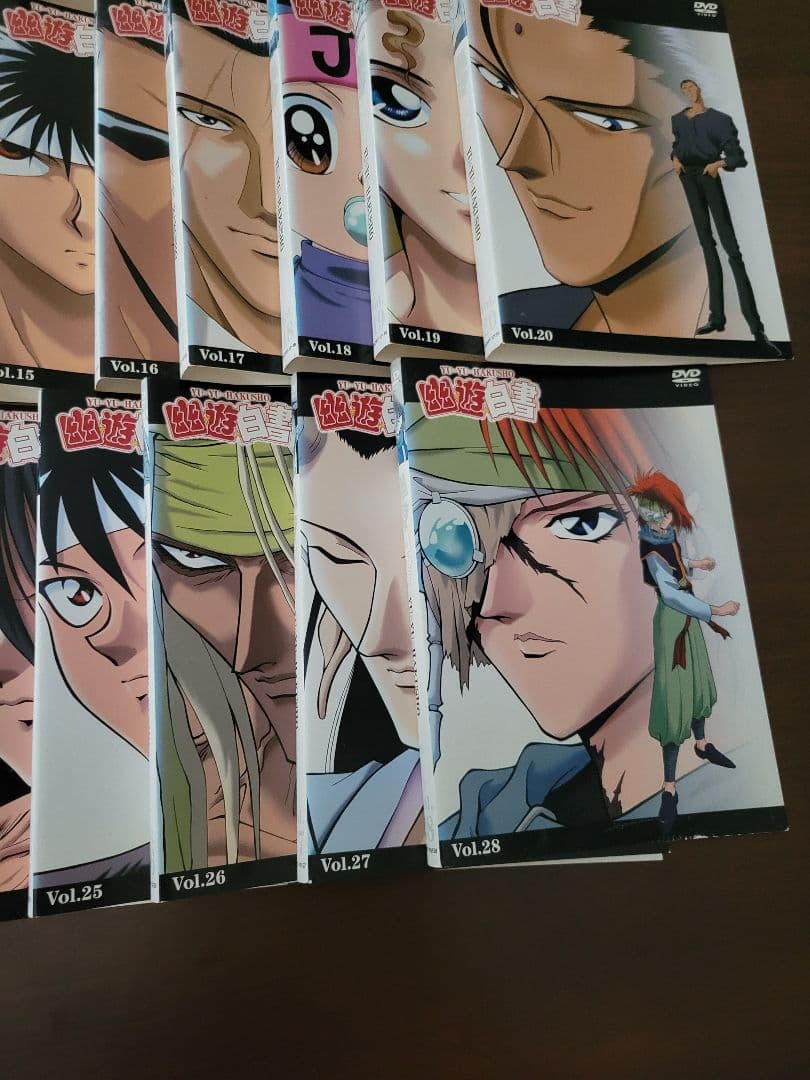 幽☆遊☆白書レンタルDVD 全28巻セット