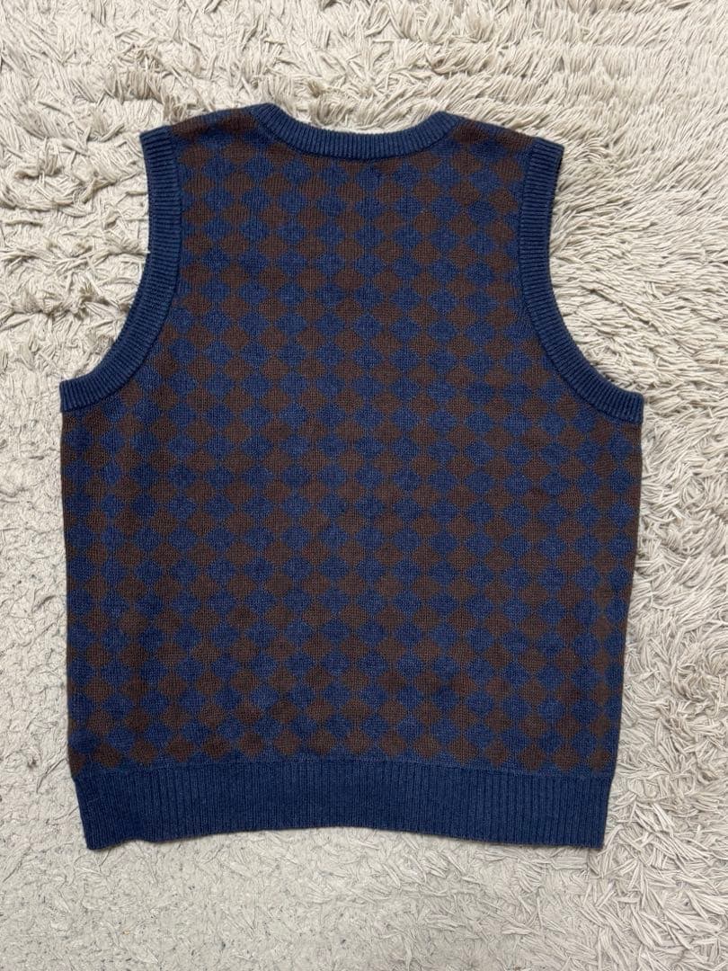 【専用】Stussy Melange Checker Sweater Vest