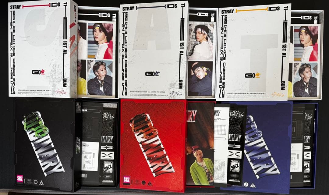 straykids アルバム CD DVD 限定盤 IN生 GO生 55冊セット