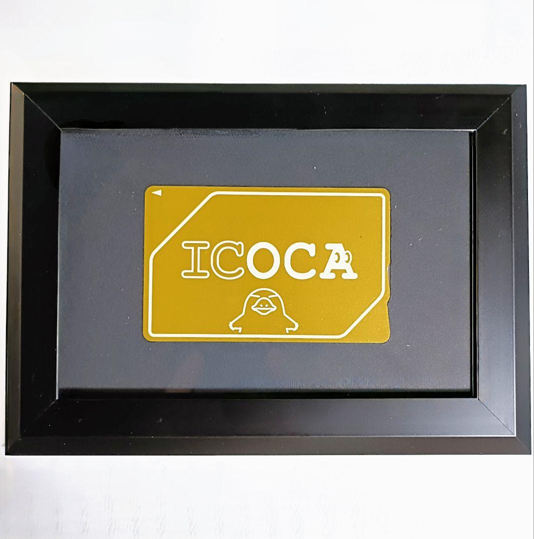 新品✨️黄金のICOCA✨️フレーム付 J-WESTゴールドカード会員限定