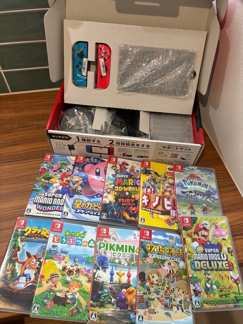Switch 本体 ソフト セット売り