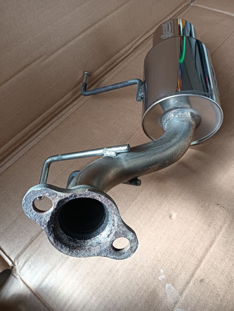 ゼスト HKS サイレント ハイパワー マフラー ライフ JE1 JB5 JB7