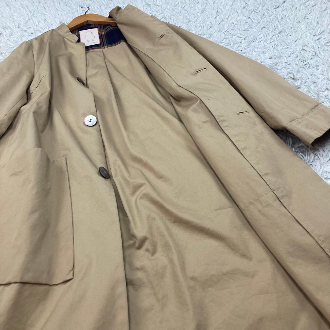 PAL'LAS PALACE パラスパレス スプリング ノーカラーコート