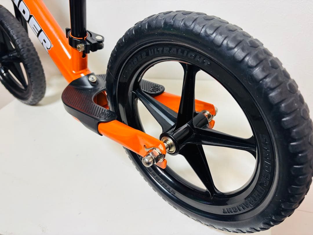 ストライダー 12 スポーツ オレンジ / あさひ キッズプロテクター セット