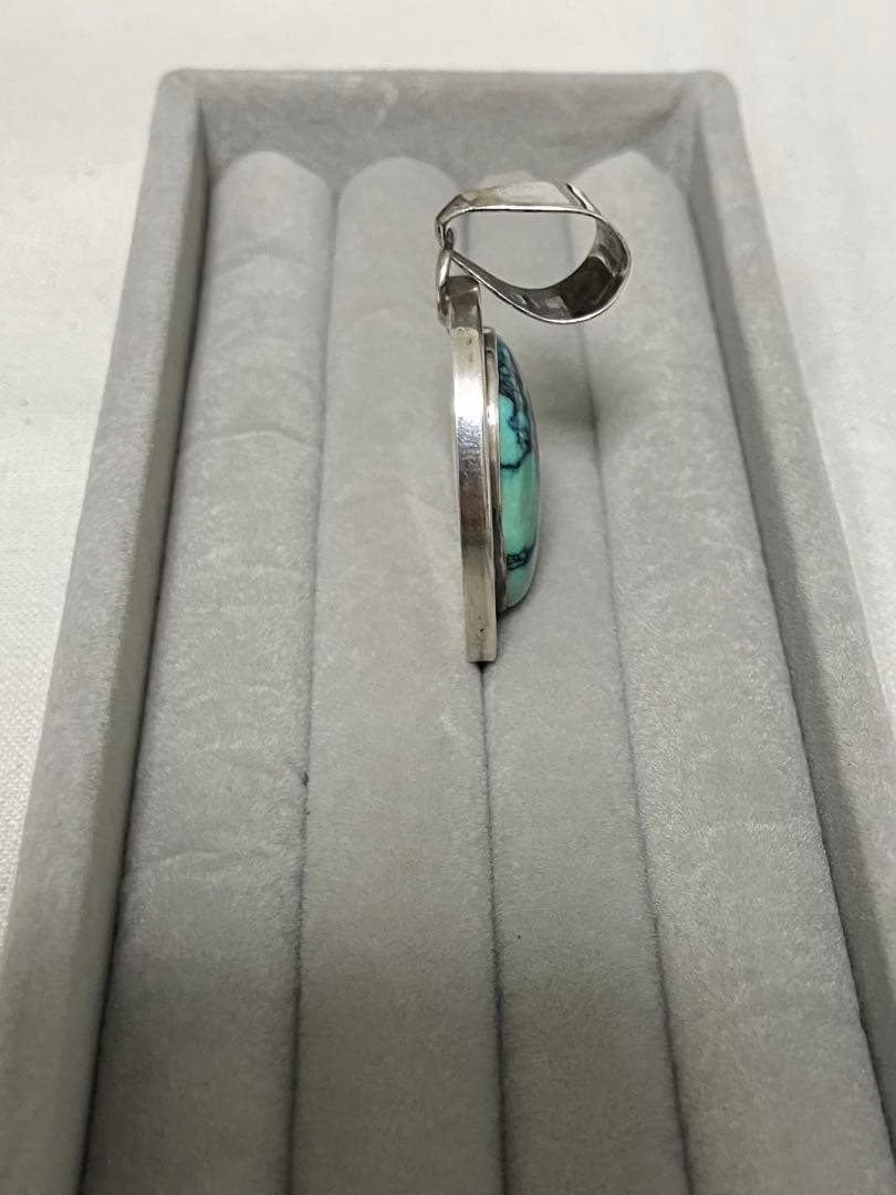 ターコイズ シルバーペンダントトップ