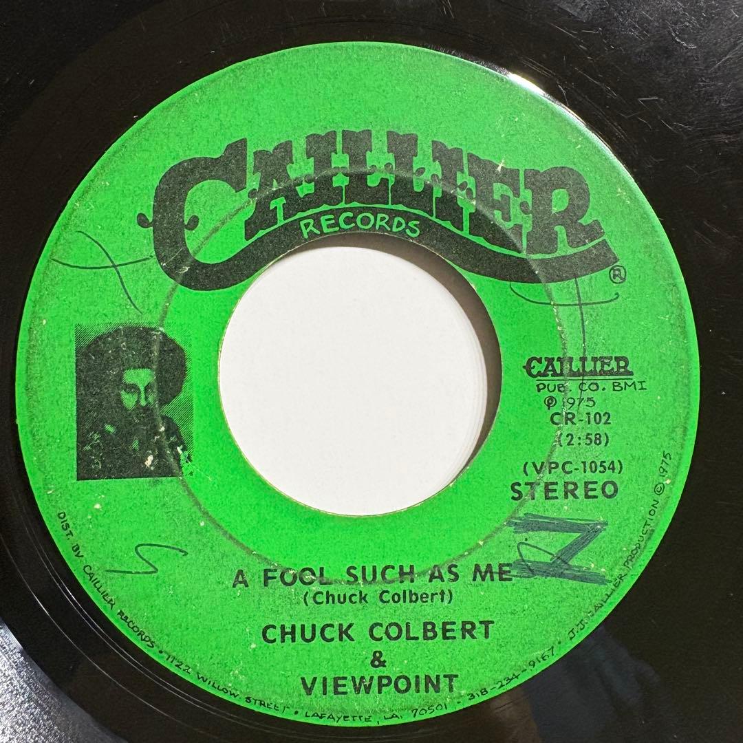 US Orig CHUCK COLBERT & VIEWPOINT 7インチ