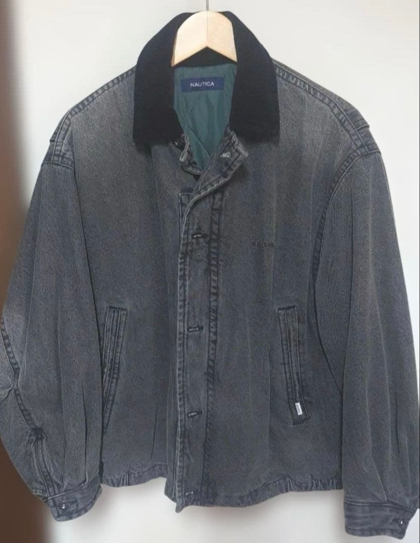 ☆NAUTICA☆ノーティカ グレーデニムブルゾン サイズ M