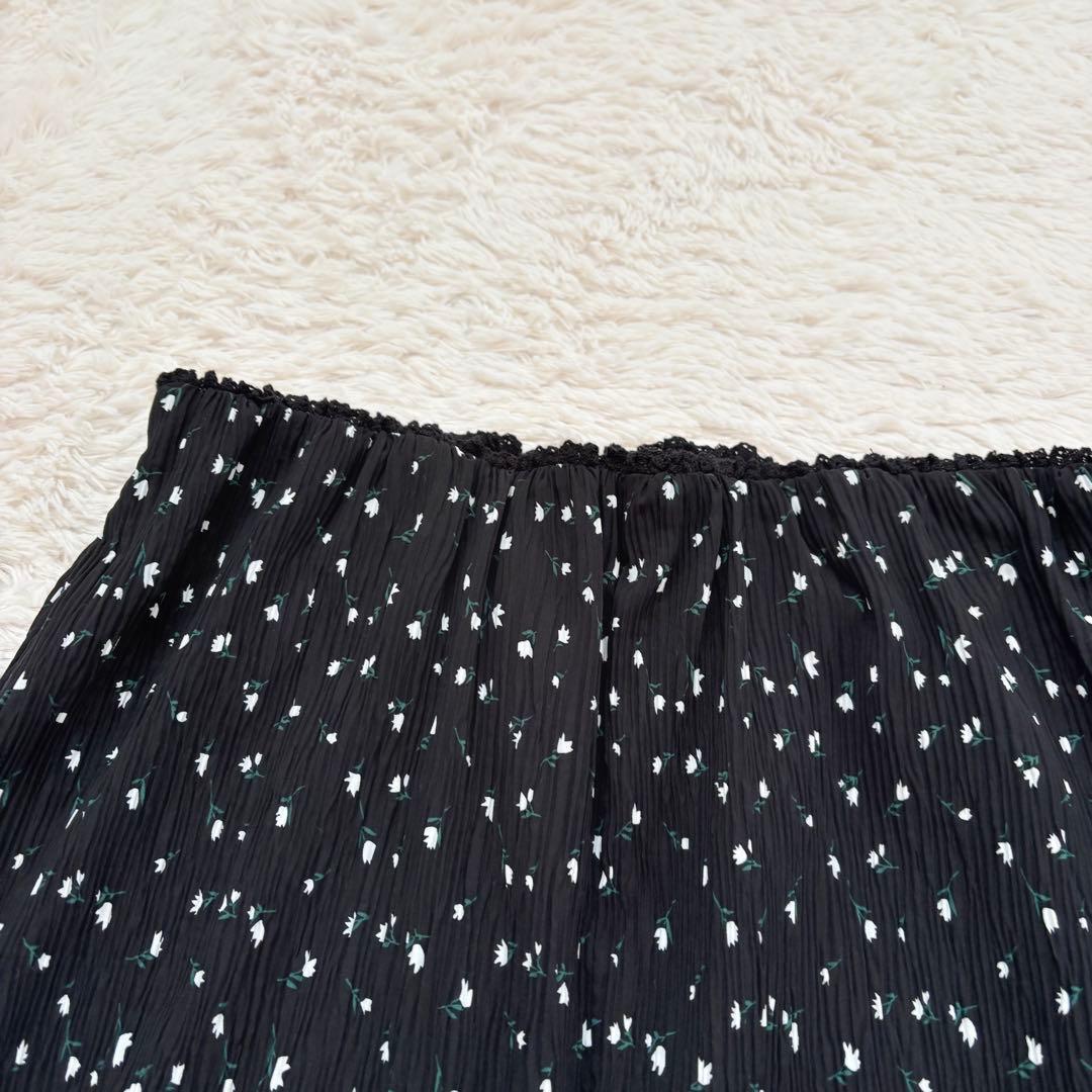 26SS✨完売品✨スローブイエナ　flower pleats アイラインスカー