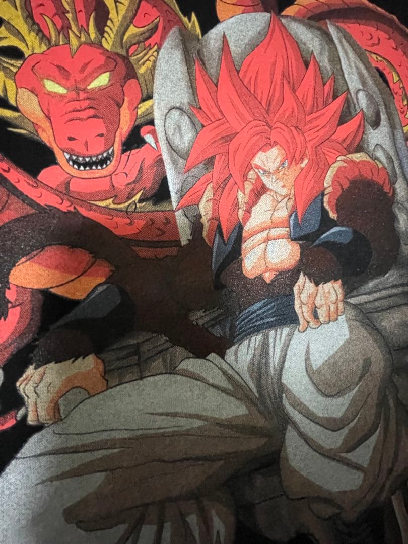 激レア ドラゴンボール GT ゴジータ 超サイヤ人4 Tシャツ ヴィンテージ