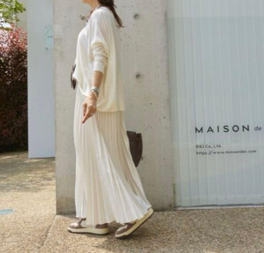 【新品】Maison de R LILI プリーツスカート