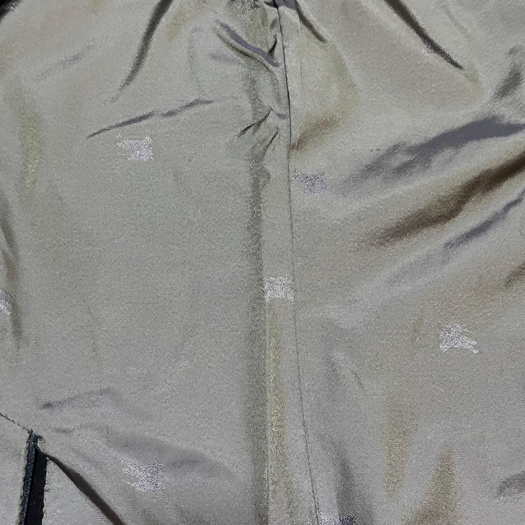 希少 バーバリーズ ベロア テーラードジャケット 金ボタン メタルボタン 紺ブレ