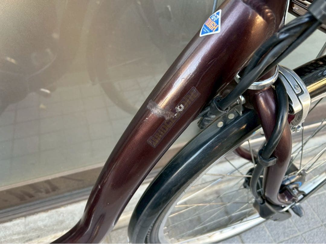 佐々木(送料込)中古電動自転車 ブリヂストン フロンティア 横浜№3624