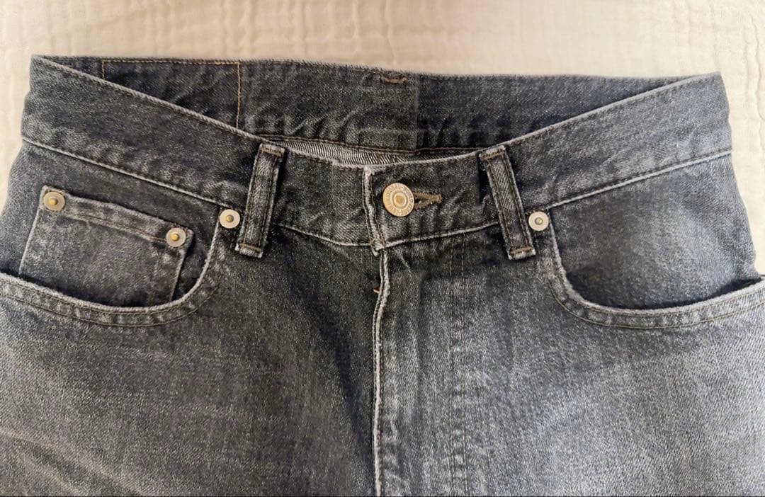 ok.soon / original wide denim black / 新品