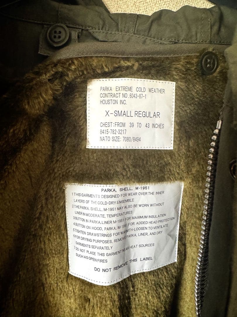HOUSTON M-51PARKA 5409M モッズパーカ