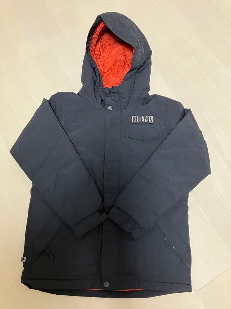 BURTON ブラック キッズスノーボードウェア Lサイズ 155