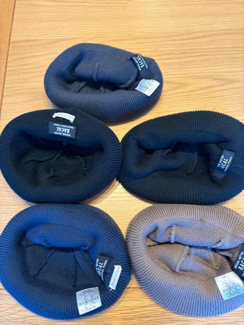 RACALのロールニットキャップセット