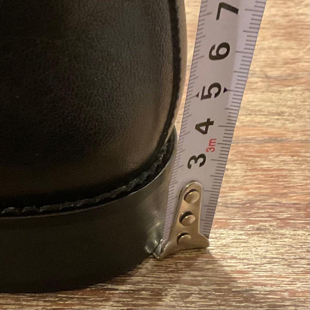 美品！pas de calais パドカレ レザー ジップ ブーツ ブラック 黒