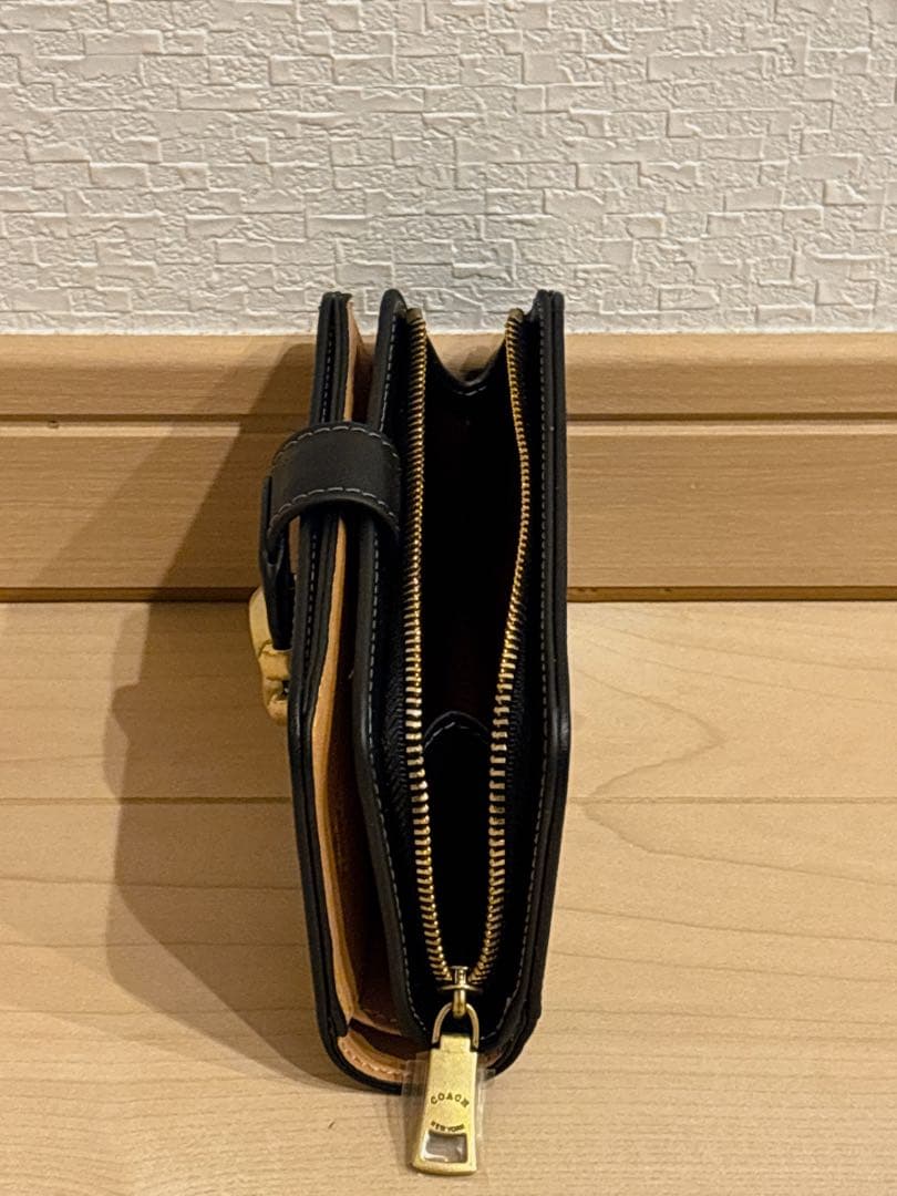 【専用商品】COACH コーチ タビーミディアムウォレット 黒色