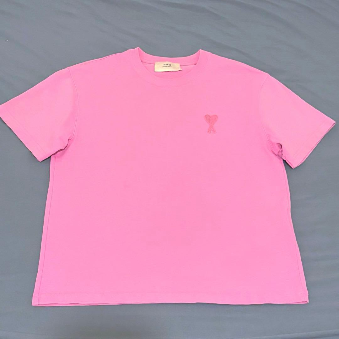 Ami paris Tシャツ　ピンク