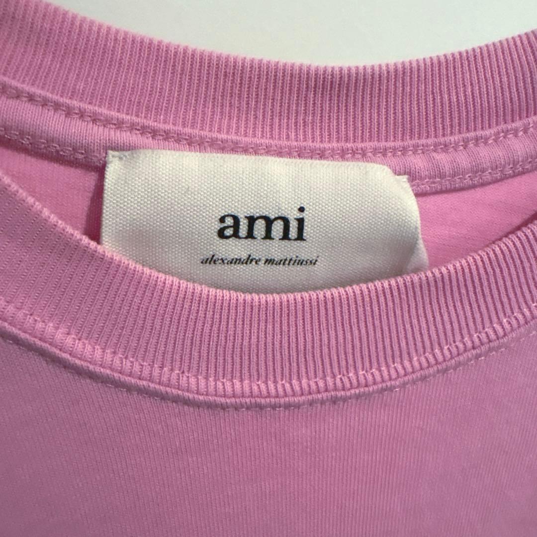Ami paris Tシャツ　ピンク