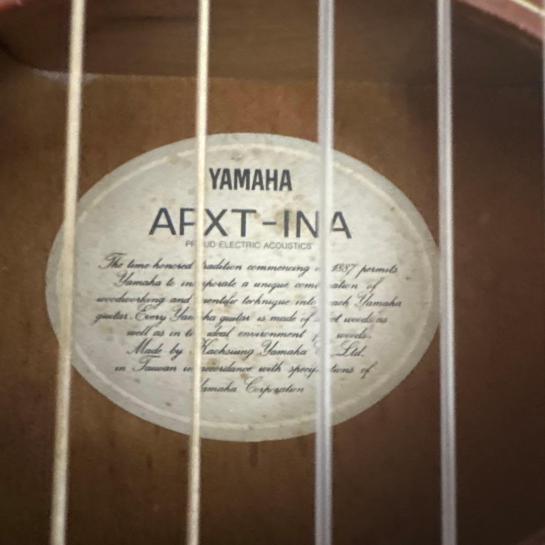 【ジャンク】中古 YAMAHA APXT-INA エレガットギター