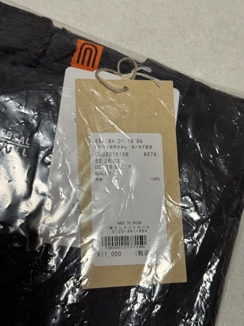 p*p様 カレンソロジーUNIVERSAL OVERALL別注Tシャツチャコール