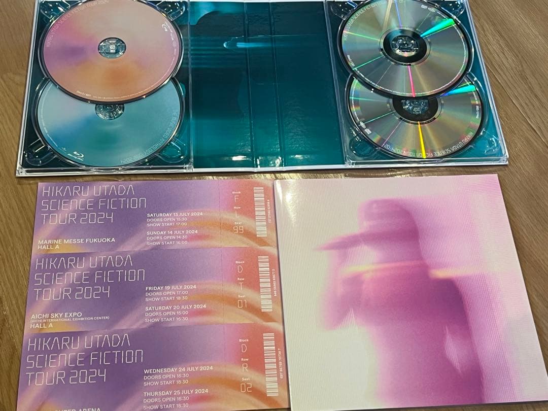 【ブルーレイ＋特典CD】宇多田ヒカル SCIENCE FICTION TOUR