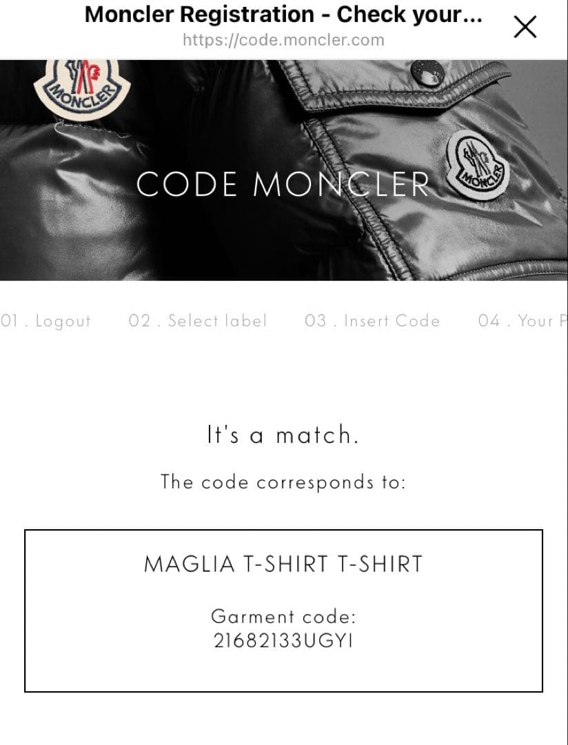 MONCLER モンクレール　半袖　Sサイズ　ハワイ柄