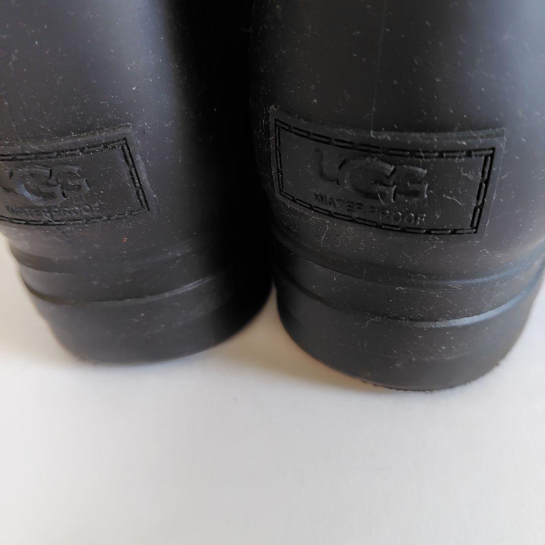 UGG W DROPLET レインシューズ ブラック 7