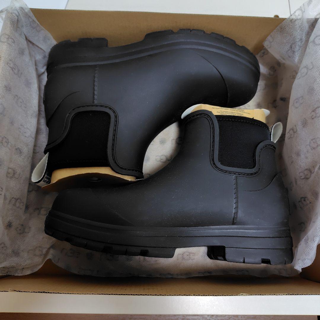 UGG W DROPLET レインシューズ ブラック 7
