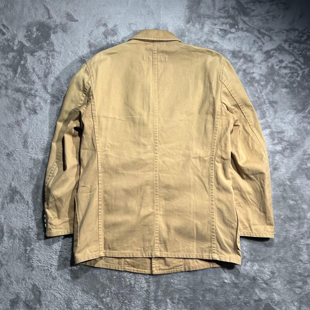 AD2002 03SS 田中オム コットンジャケット archive ベージュ