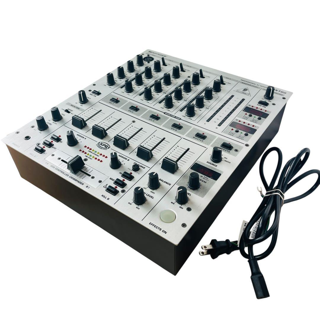 BEHRINGER DJミキサー DJX700 通電・音出し確認済み