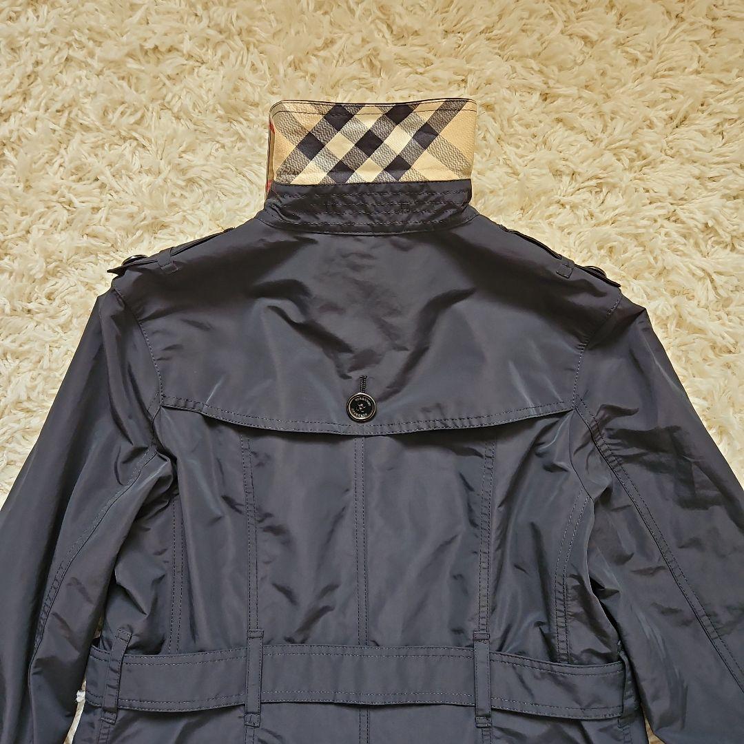 BURBERRY　LONDON　バーバリー　トレンチコート　44　ネイビー
