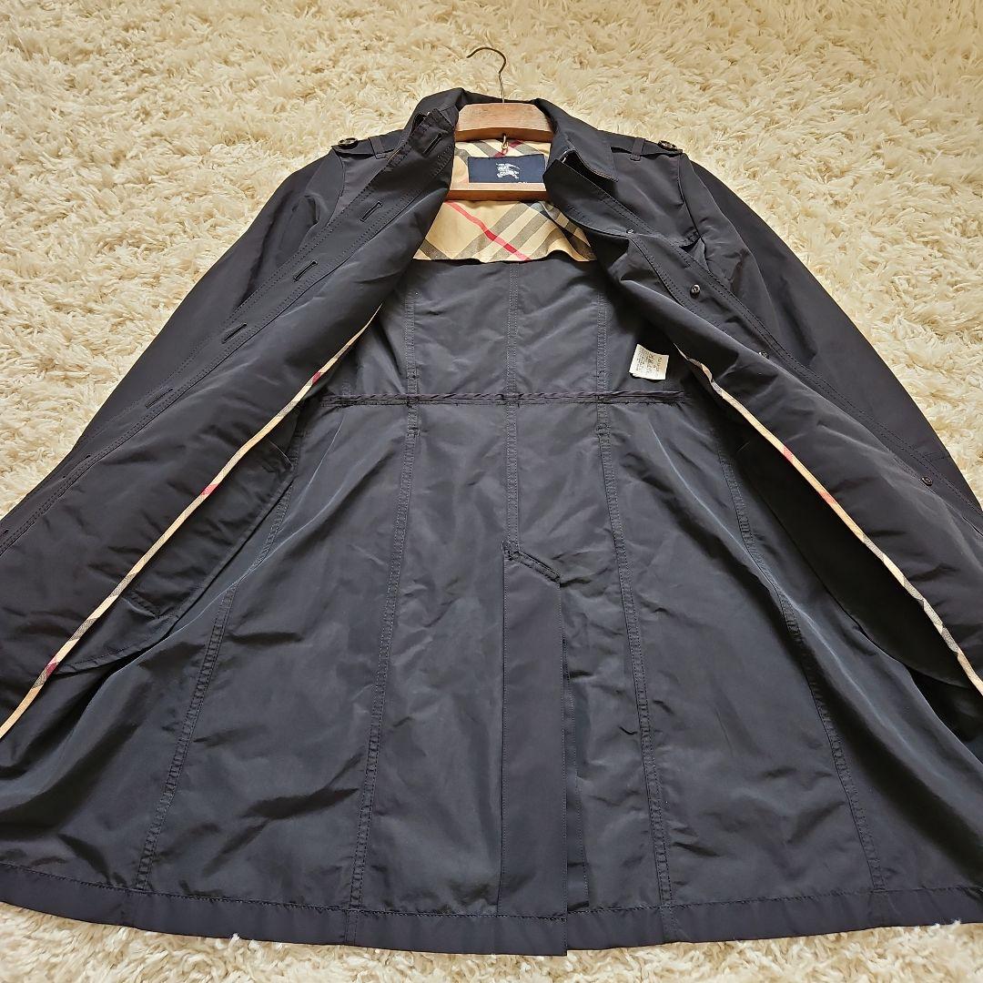 BURBERRY　LONDON　バーバリー　トレンチコート　44　ネイビー
