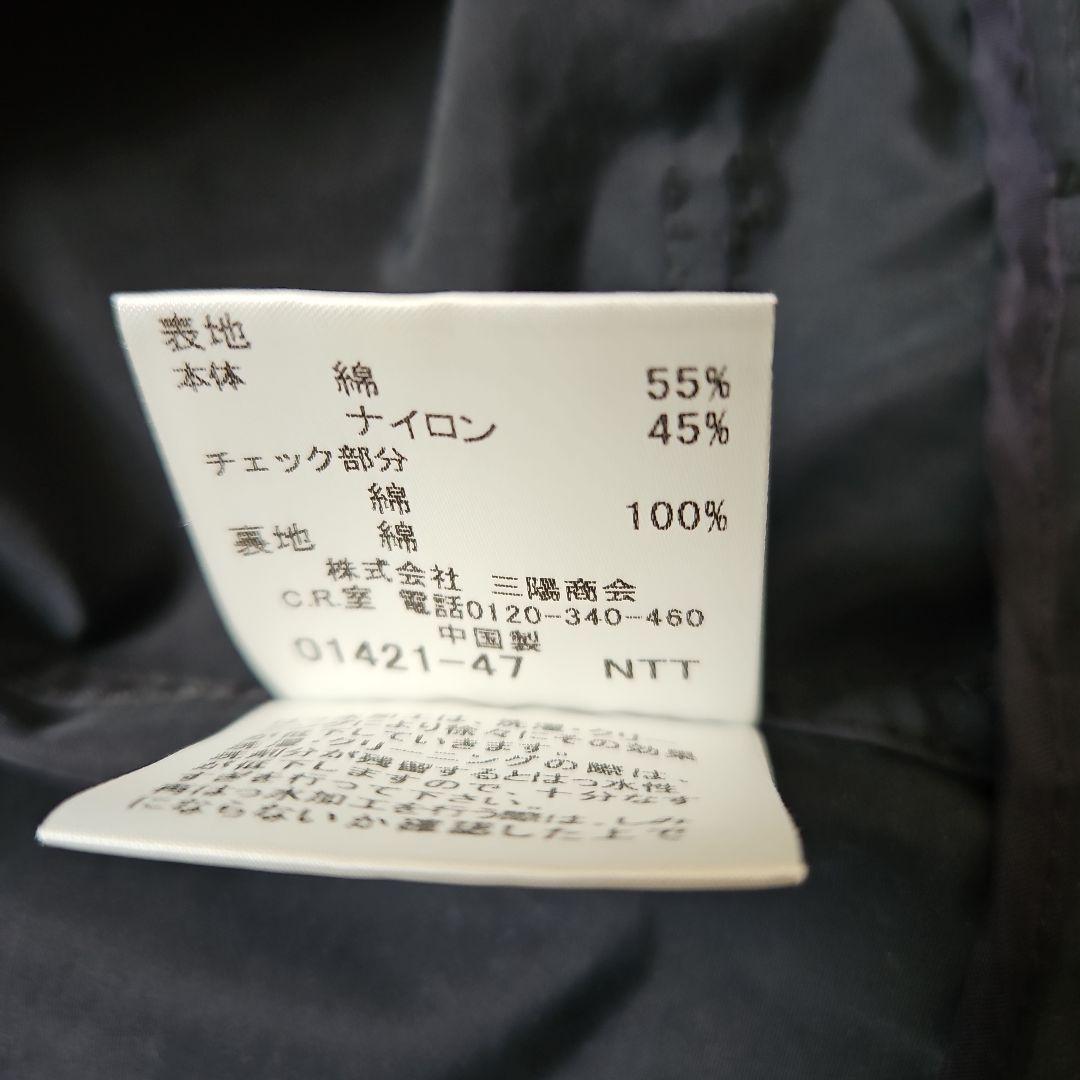 BURBERRY　LONDON　バーバリー　トレンチコート　44　ネイビー