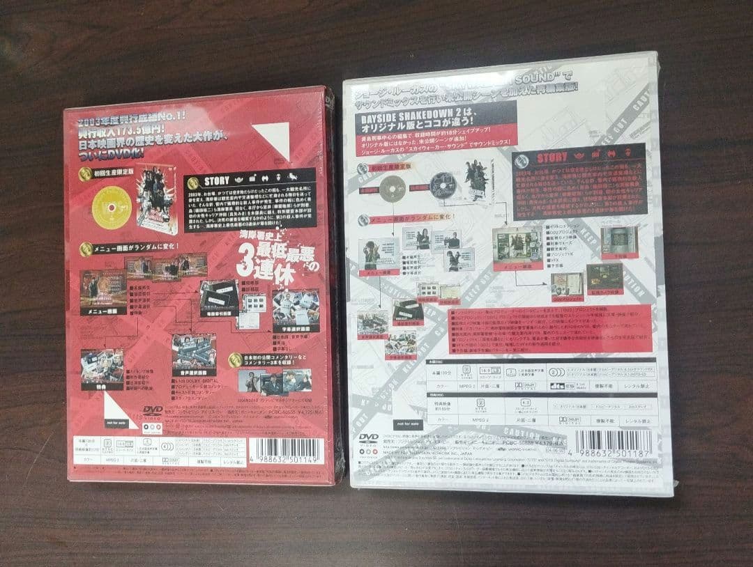 新品未開封品 DVD 踊る大捜査線 2作 まとめ売り